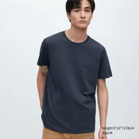 SUPIMA COTTON CREW NECK SHORT SLEEVE T-SHIRT