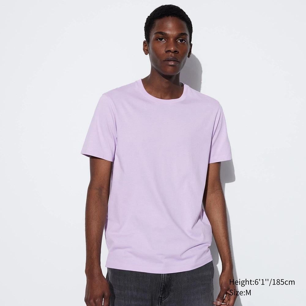 SUPIMA COTTON CREW NECK SHORT SLEEVE T-SHIRT