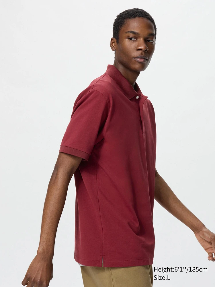 DRY PIQUE SHORT SLEEVE POLO SHIRT