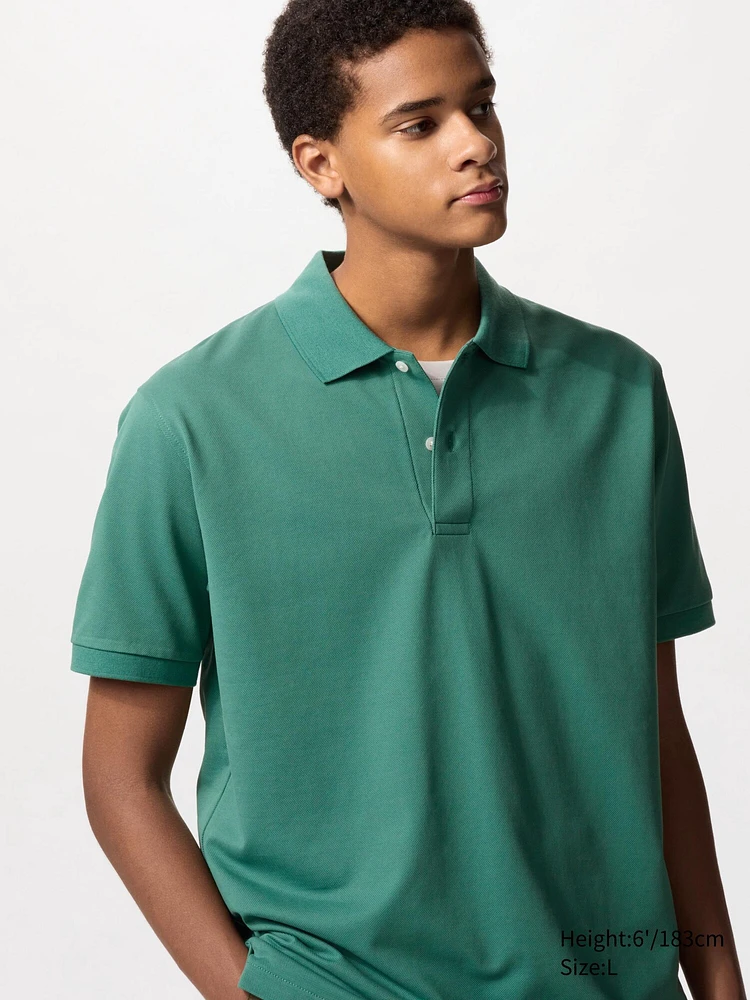 DRY PIQUE SHORT SLEEVE POLO SHIRT