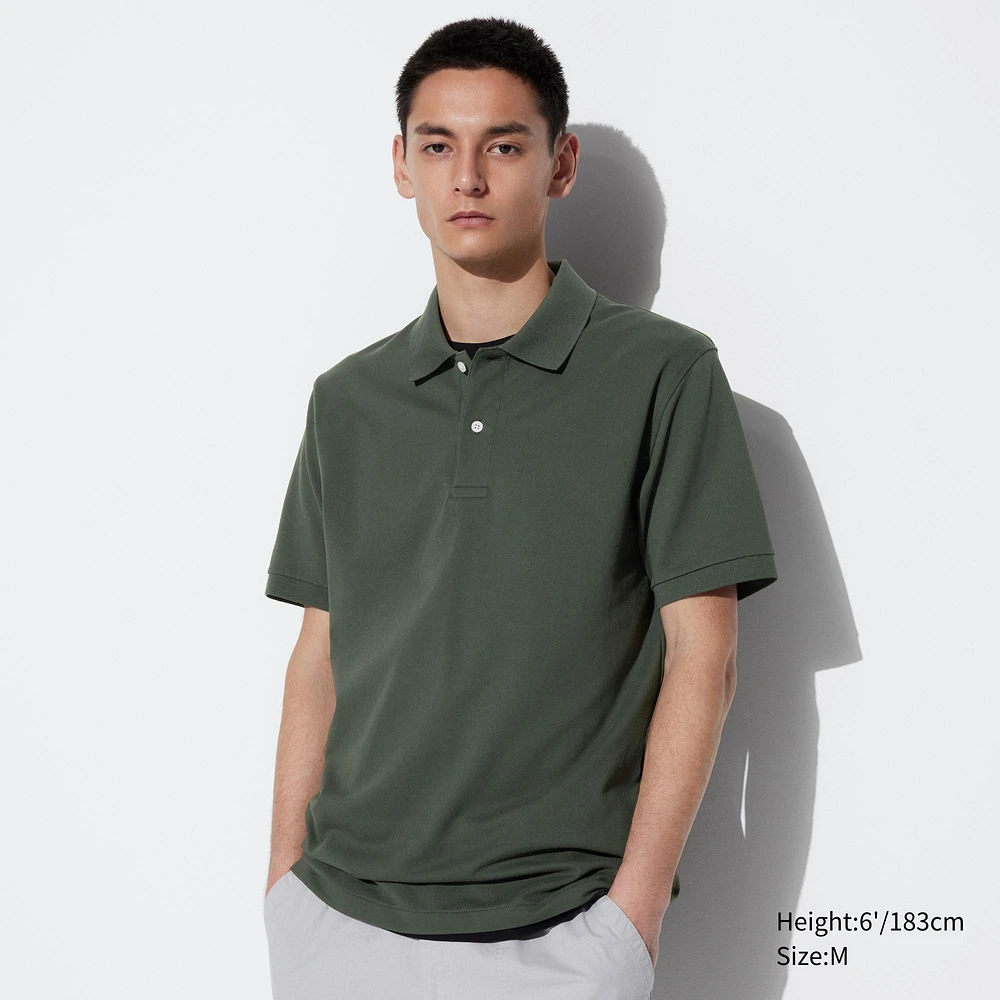 DRY PIQUE SHORT SLEEVE POLO SHIRT