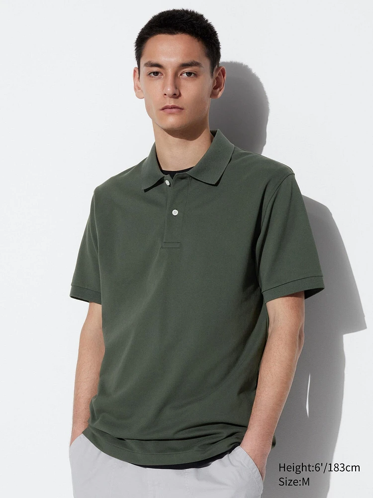 DRY PIQUE SHORT SLEEVE POLO SHIRT