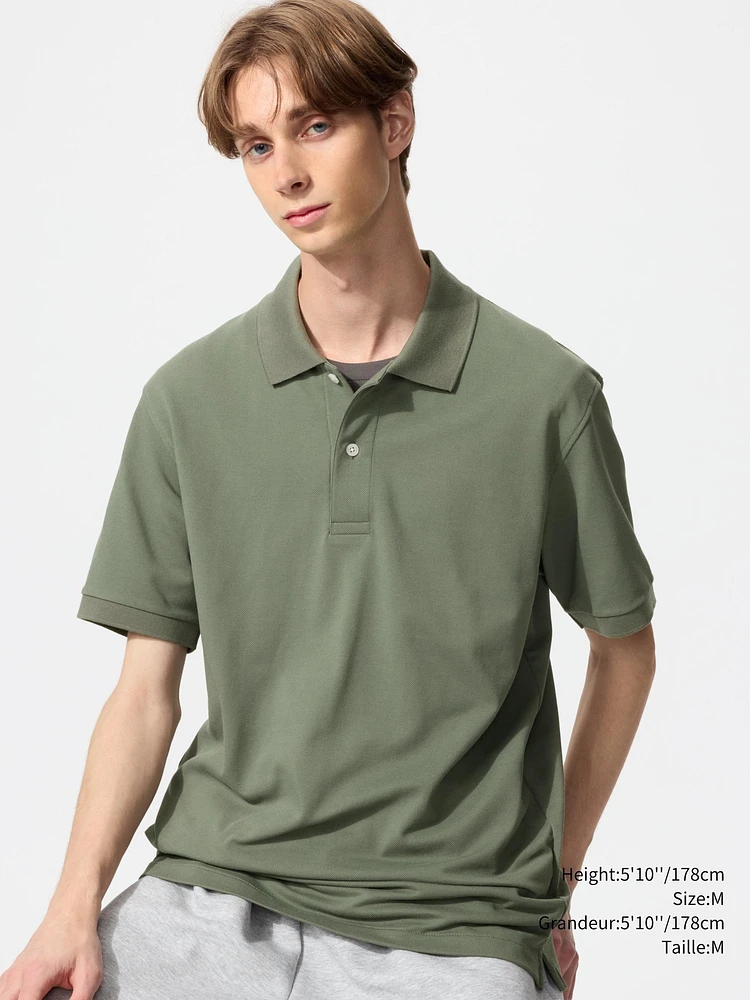 DRY PIQUE SHORT SLEEVE POLO SHIRT