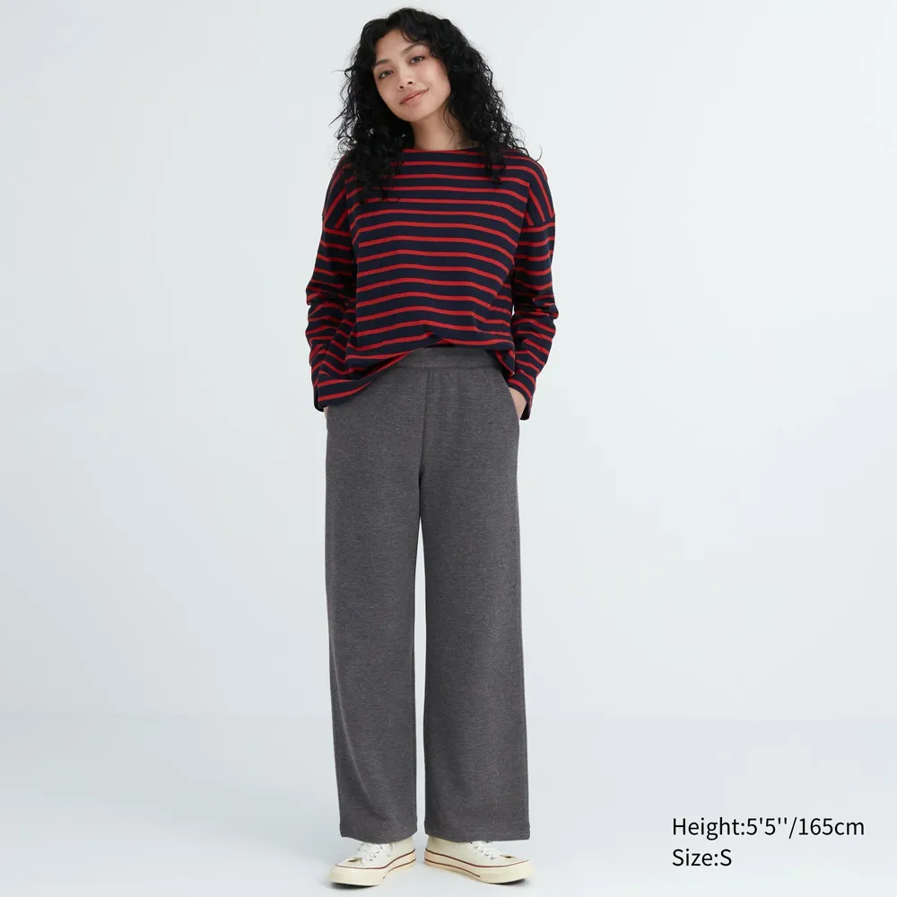 EXTRA STRETCH WAFFLE STRAIGHT PANTS