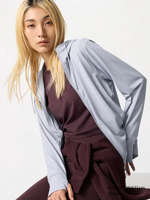 AIRism MESH UV PROTECTION FULL-ZIP HOODIE