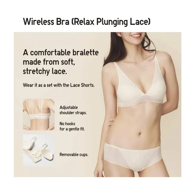 Wireless Bra (Relax) (Lace)