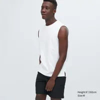 AIRism COTTON SLEEVELESS T-SHIRT