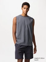 AIRism COTTON SLEEVELESS T-SHIRT