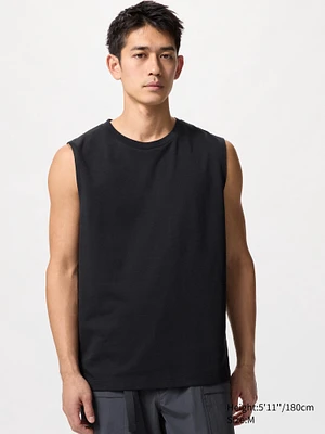 AIRism COTTON SLEEVELESS T-SHIRT