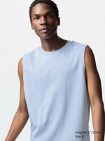 AIRism COTTON SLEEVELESS T-SHIRT