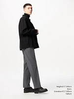 SMART ANKLE PANTS (WOOL LIKE) (LONG)