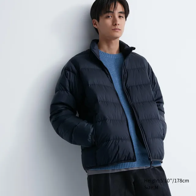 UNIQLO Ultra Light Down Jacket (3D Cut Wide Quilt) NAVY - Masculino / Men