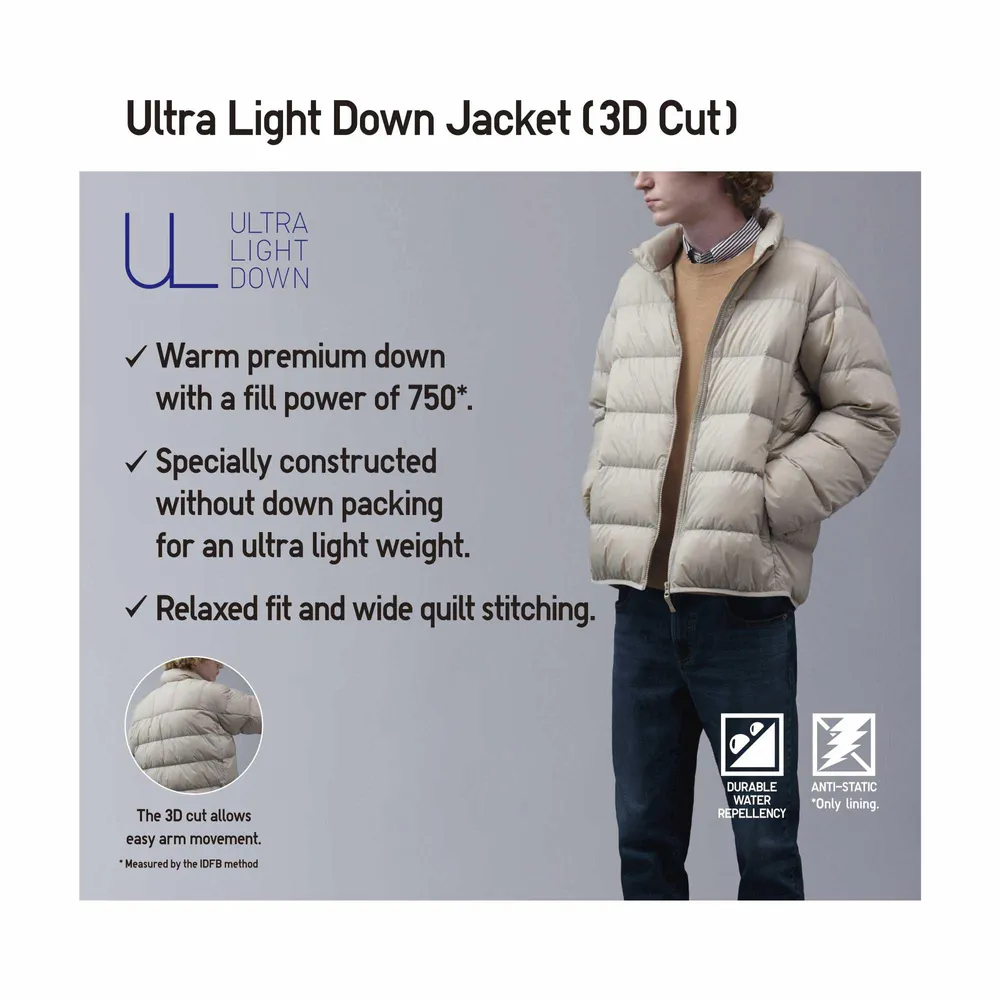 ULTRA LIGHT DOWN 3D CUT PARKA