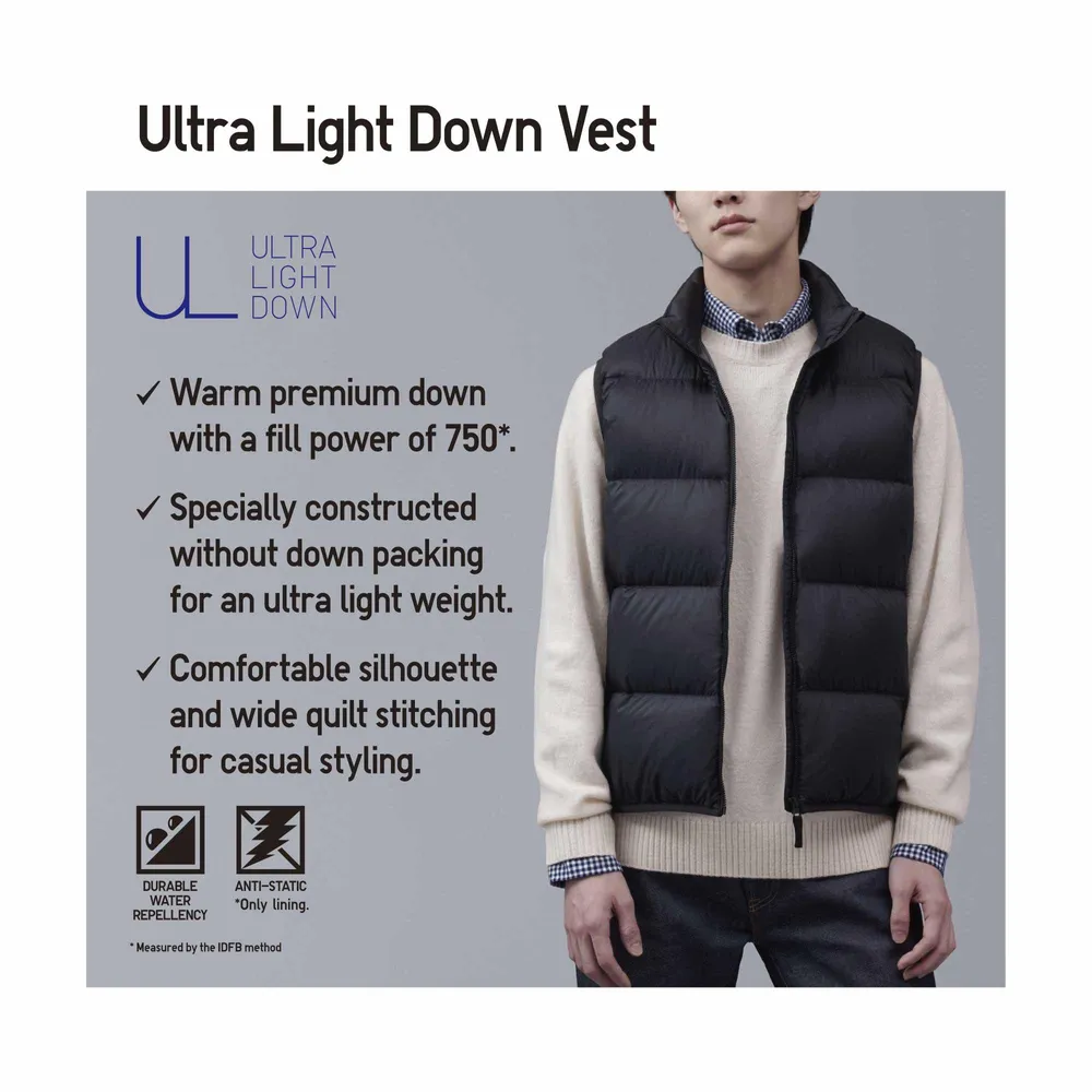 UNIQLO ULTRA LIGHT DOWN LONG VEST