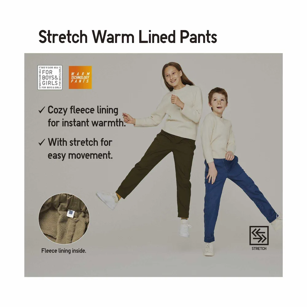 UNIQLO HEATTECH WARM LINED PANTS (SHORT)