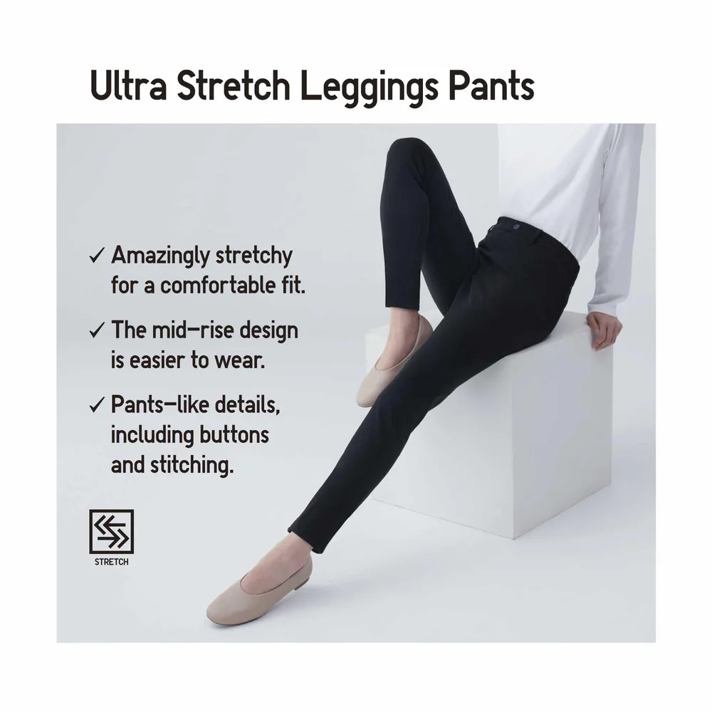 Ultra Stretch AIRism Leggings (With Pockets)