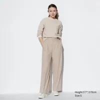 PLEATED WIDE PANTS