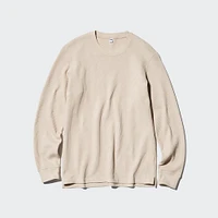 WAFFLE CREW NECK T-SHIRT