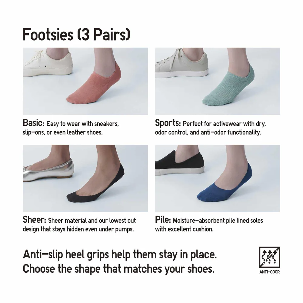 FOOTSIES 3P (SHEER)