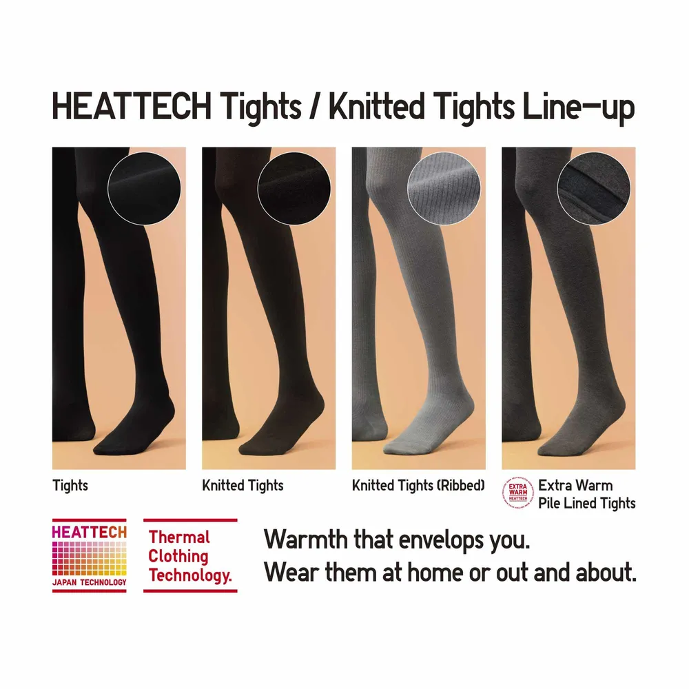 HEATTECH PILE LINED TIGHTS (EXTRA WARM)