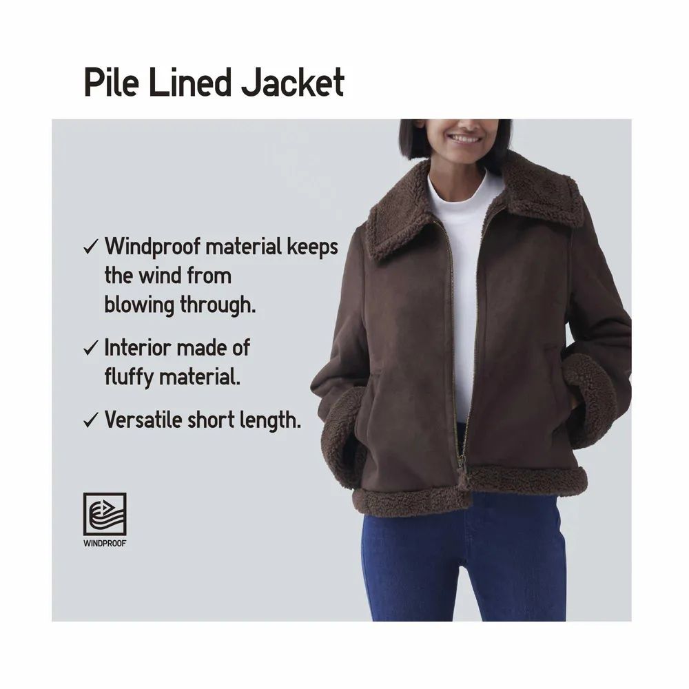 PileLined Fleece Tailored Coat  UNIQLO US