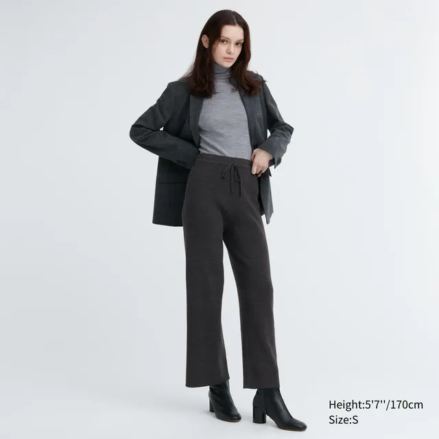 UNIQLO WASHABLE KNIT RIBBED PANTS