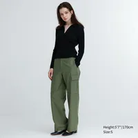 WIDE STRAIGHT CARGO PANTS