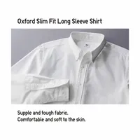 OXFORD SLIM FIT LONG SLEEVE SHIRT