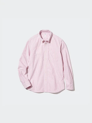 OXFORD STRIPED SLIM FIT SHIRT | BUTTON DOWN COLLAR