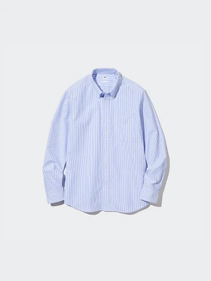 OXFORD STRIPED SLIM FIT SHIRT | BUTTON DOWN COLLAR