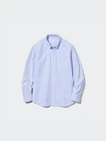 OXFORD STRIPED SLIM FIT SHIRT | BUTTON DOWN COLLAR