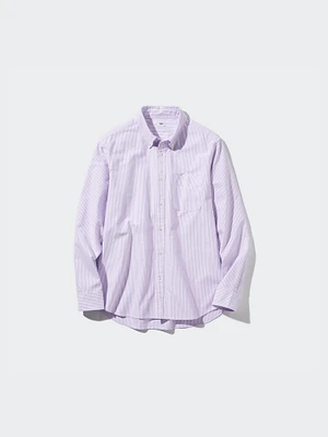 OXFORD STRIPED SLIM FIT SHIRT | BUTTON DOWN COLLAR