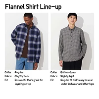 FLANNEL CHECKED LONG SLEEVE SHIRT