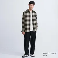 FLANNEL CHECKED LONG SLEEVE SHIRT