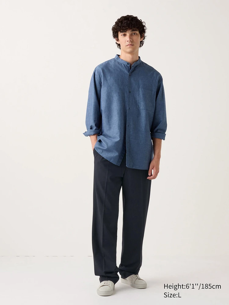 PLEATED WIDE PANTS | TALL