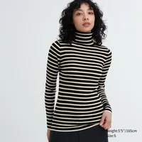 MERINO RIBBED TURTLENECK SWEATER