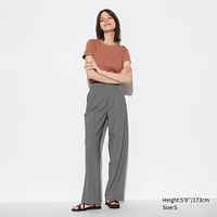 PLEATED WIDE PANTS (LONG)