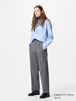 PLEATED WIDE PANTS | TALL