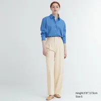 PLEATED WIDE PANTS (LONG)