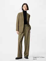 PLEATED WIDE PANTS | TALL