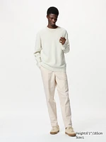 LINEN BLEND RELAXED PANTS