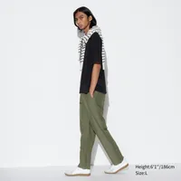 LINEN BLEND RELAXED PANTS