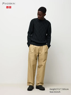 PLEATED WIDE PANTS