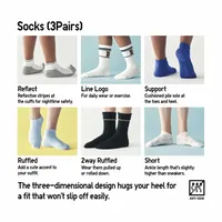 REGULAR SOCKS (3 PAIRS)