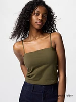 AIRism COTTON CROPPED BRA TUBE TOP