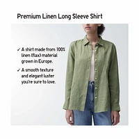 PREMIUM LINEN LONG SLEEVE SHIRT