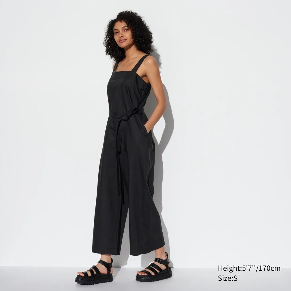 LINEN BLEND JUMPSUIT