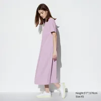 AIRism COTTON SHORT SLEEVE T-SHIRT DRESS