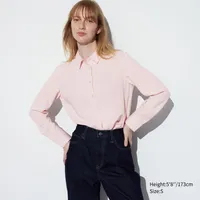 RAYON LONG SLEEVE BLOUSE