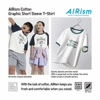 AIRism COTTON GRAPHIC SHORT SLEEVE T-SHIRT